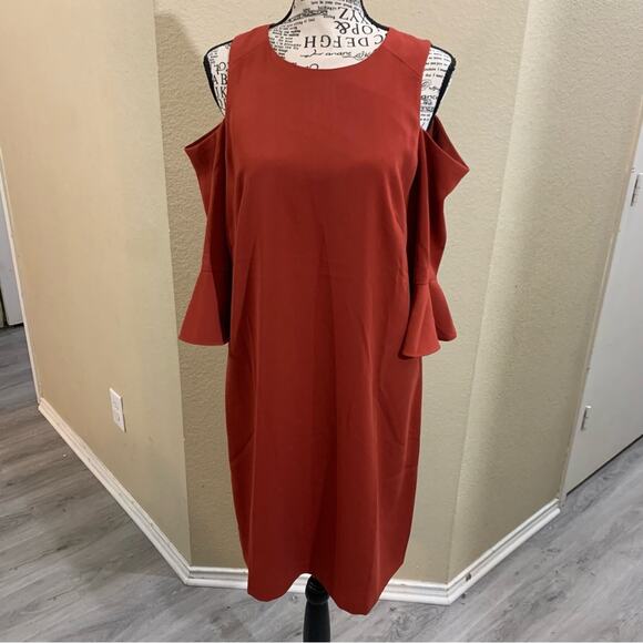 Ann Taylor factory‎ cold shoulder dress size 6 - Picture 1 of 6